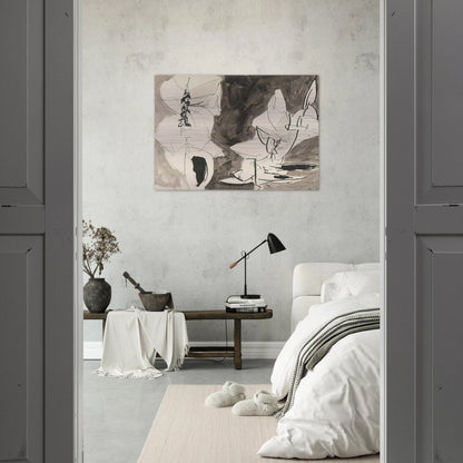 Leap Frog - 1952 - Gene Davis Brushed Aluminum Print - 70x100 cm / 28x40 inches | Gene Davis Aluminum Print | Gene Davis Prints