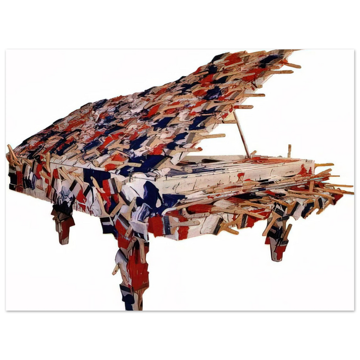 Arman - La Marseillaise - 1989  75x100 cm / 30x40inches Fine Art Poster