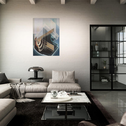 Abstract No. 7 - 1939 - Lawren Harris Brushed Aluminum Print - 70x100 cm / 28x40 inches | Lawren Harris Aluminum Print | Lawren Harris Prints