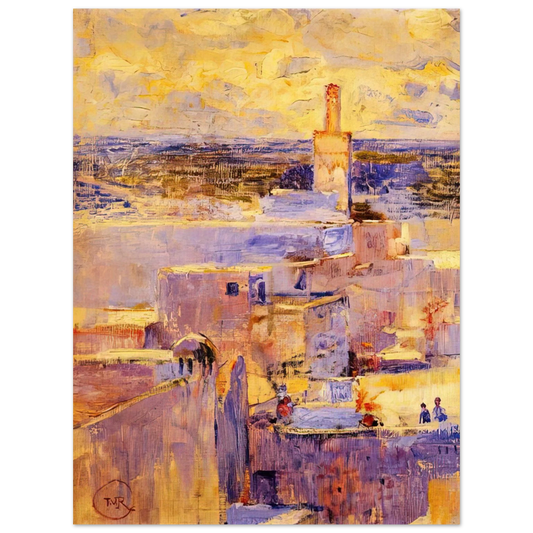 Theo van Rysselberghe - VIEW OF MEKNES MOROCCO Fine Art Poster - Default Title