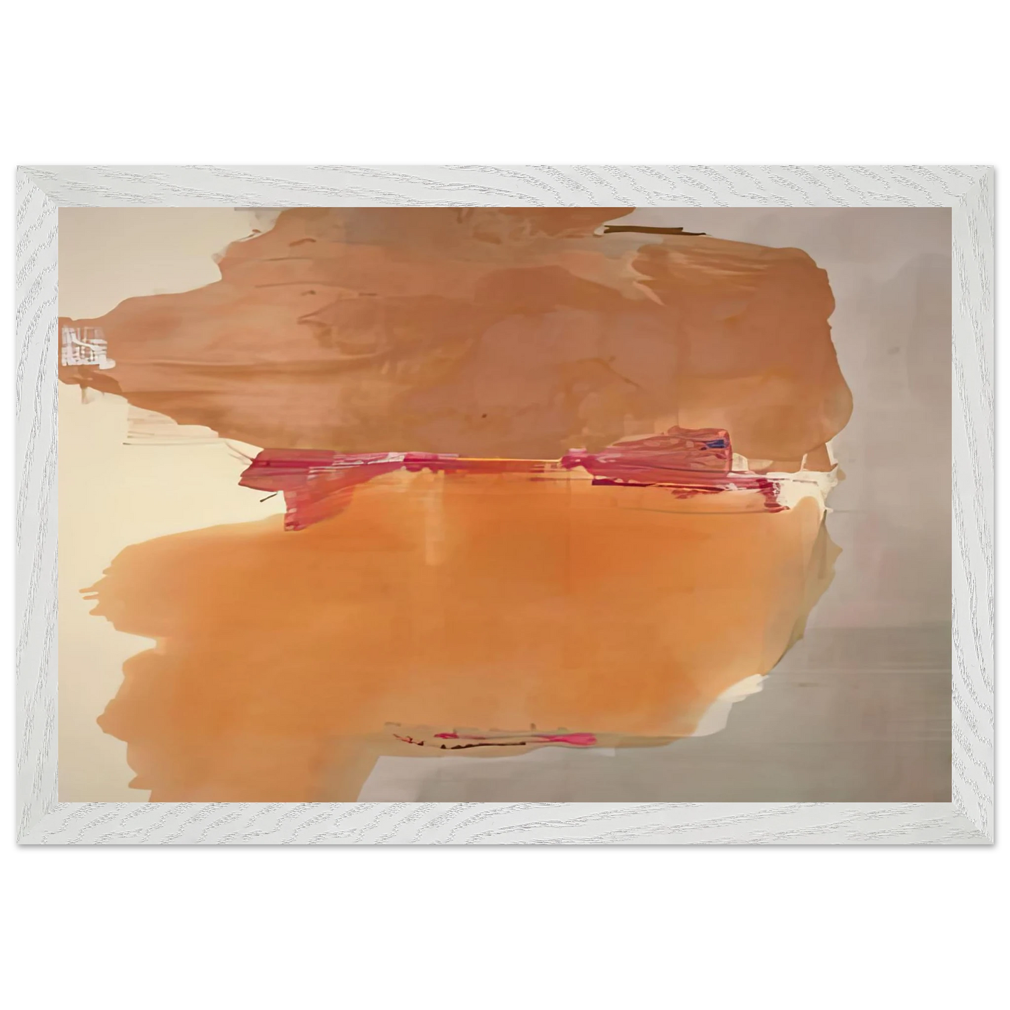 Helen Frankenthaler - Sphinx, 1976- Wall Art - 30x40 cm / 12x16 inches - Premium Wooden Framed Poster With Fine Art Paper - Wood frame
