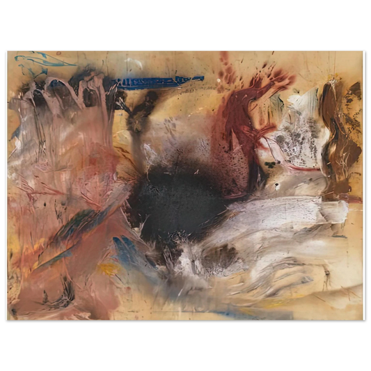 Helen Frankenthaler - Sun Spot, 1954- Wall Art - 21x29.7 cm / 8x12" - Fine Art Poster - -