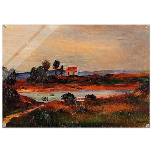 View of Brittany - Pierre-Auguste Renoir Acrylic Print - 70x100 cm / 28x40″ inches