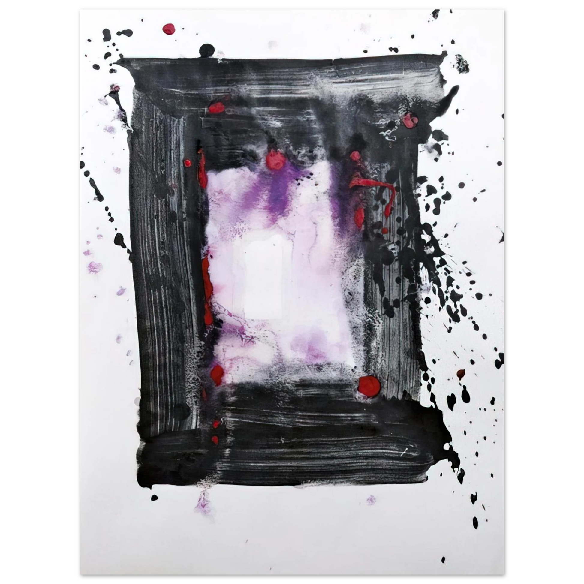 Sam Francis - Untitled  SF75-1117  Fine Art Poster - Default Title