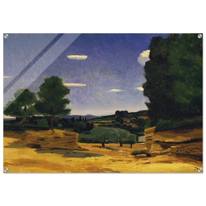 LANDSCAPE PROVENCE 1925 - Andre Derain Acrylic Print - 70x100 cm / 28x40″ inches