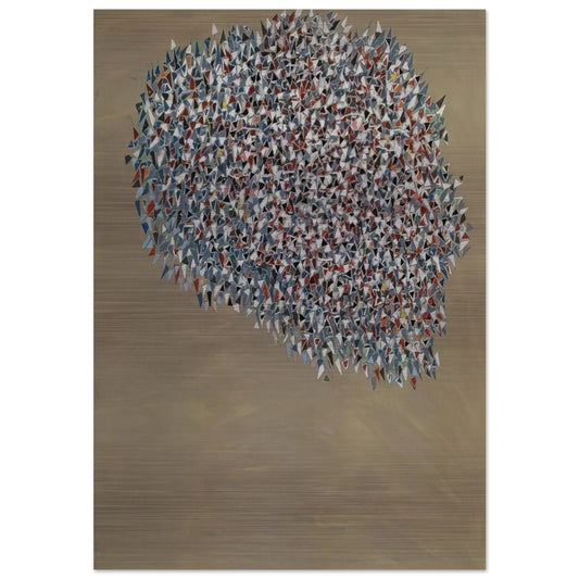 Untitled - 1980 - Robert Goodnough Brushed Aluminum Print - 70x100 cm / 28x40 inches | Robert Goodnough Aluminum Print | Robert Goodnough Prints