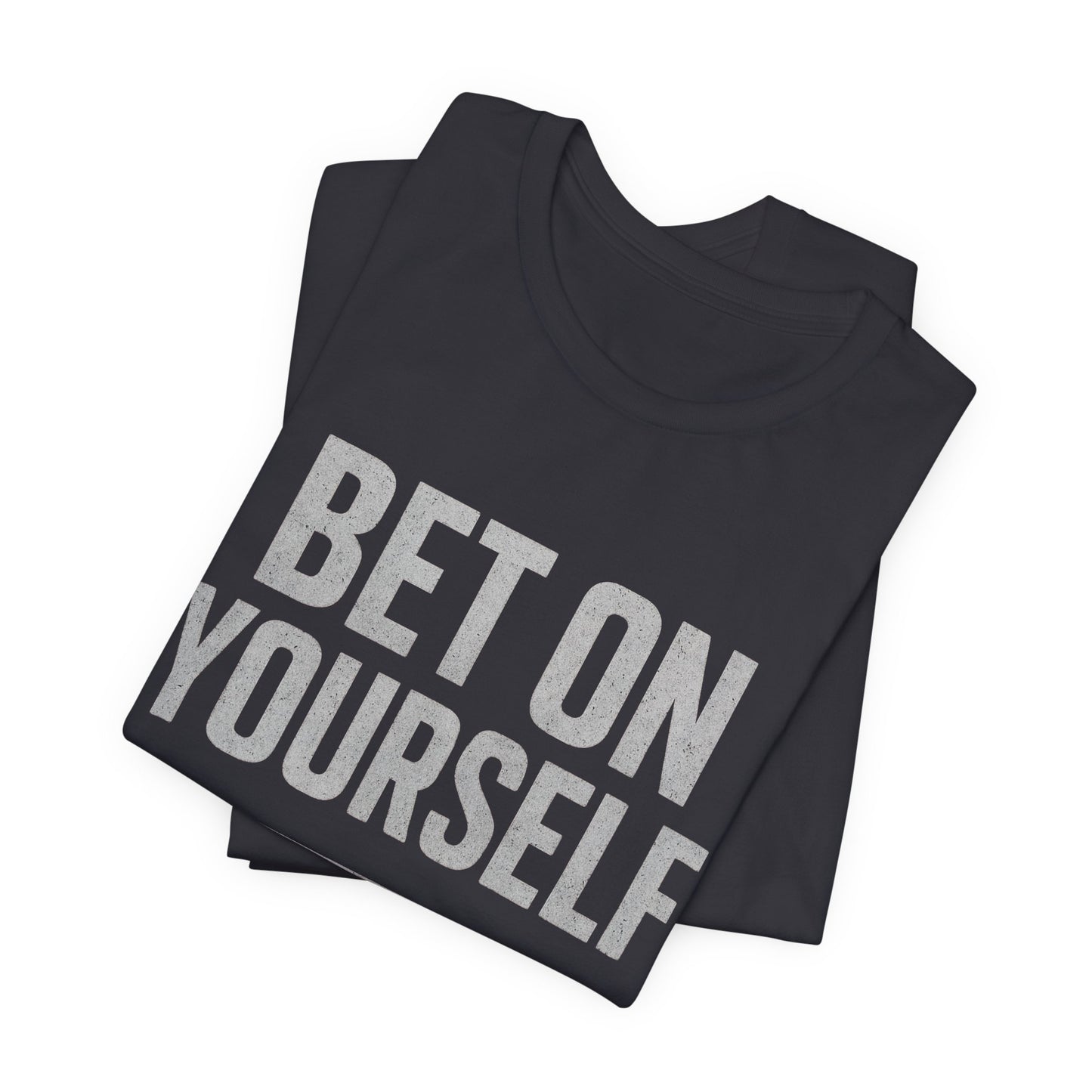 Fitness Motivation Tee - Gymish Lifestyle Bet On Yourself Workout Shirts for Men