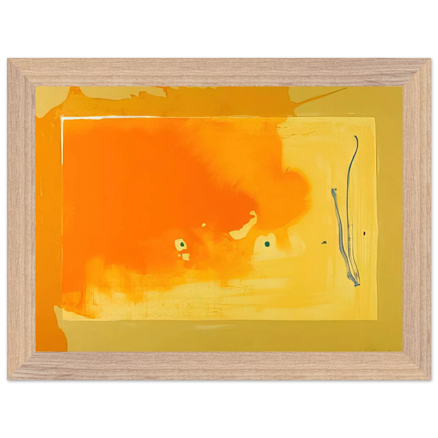 Helen Frankenthaler - Bilbao - 1998 Wall art - 60x80 cm / 24x32 inches - Fine Art Poster - -