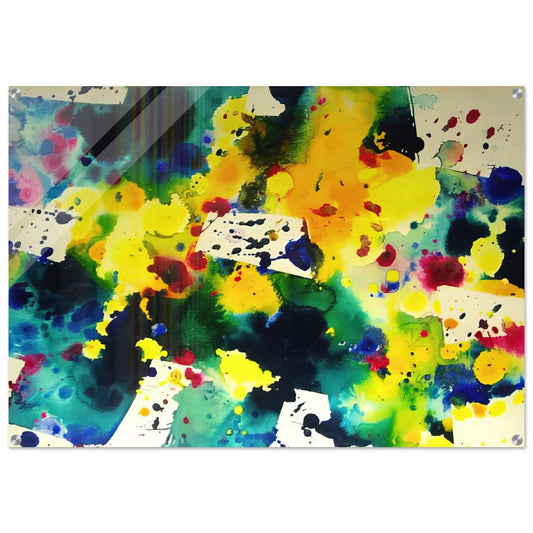 Tokyo - Sam Francis Acrylic Print - 70x100 cm / 28x40″ inches