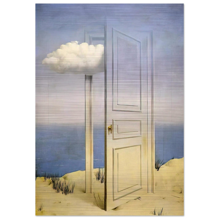 THE VICTORY 1939 - Rene Magritte Brushed Aluminum Print - 70x100 cm / 28x40 inches | Rene Magritte Aluminum Print | Rene Magritte Prints