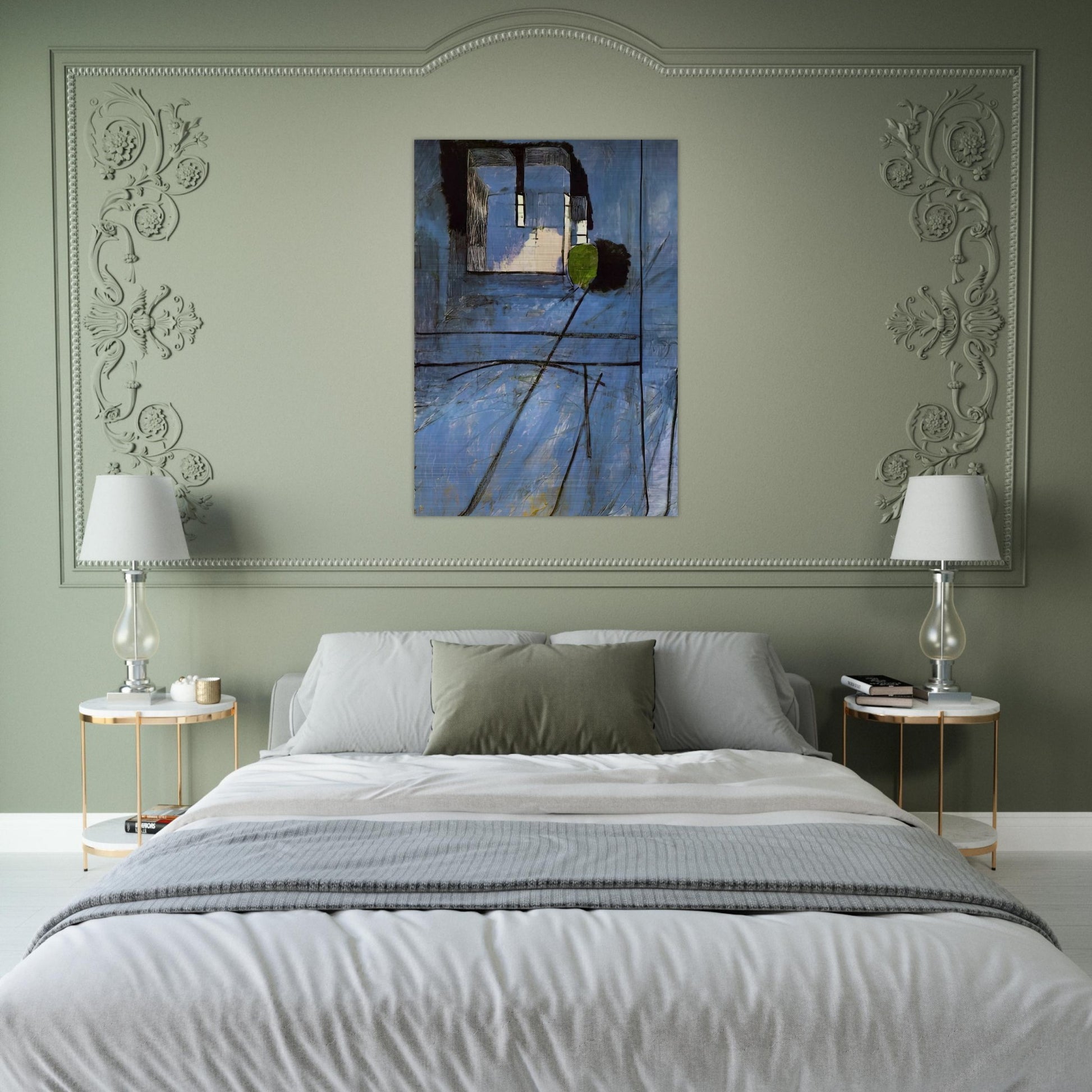 VIEW OF NOTRE DAME 1914 - Henri Matisse Brushed Aluminum Print - 70x100 cm / 28x40 inches | Henri Matisse Aluminum Print | Henri Matisse Prints