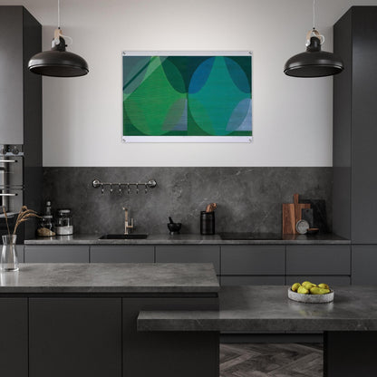 Bowling - Sam Gilliam Acrylic Print - 70x100 cm / 28x40″ inches | Sam Gilliam Wall Art | Sam Gilliam Prints