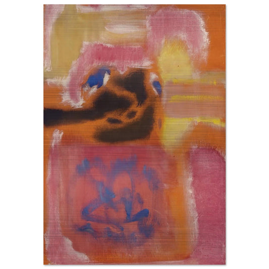 No. 9 - 1947 - Mark Rothko Brushed Aluminum Print - 70x100 cm / 28x40 inches | Mark Rothko Aluminum Print | Mark Rothko Prints