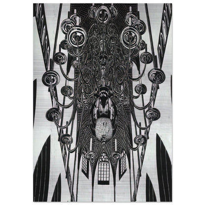 ESCHER (2) - MC Escher Brushed Aluminum Print - 70x100 cm / 28x40 inches | MC Escher Aluminum Print | MC Escher Prints