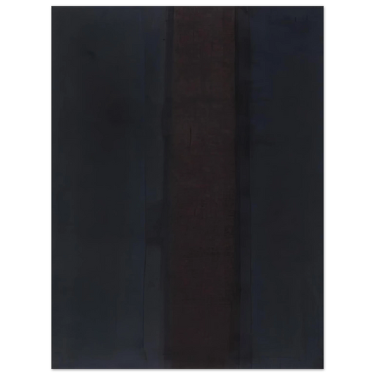 Yun Hyong-keun - Umber Blue - 1987 Fine Art Poster - Default Title