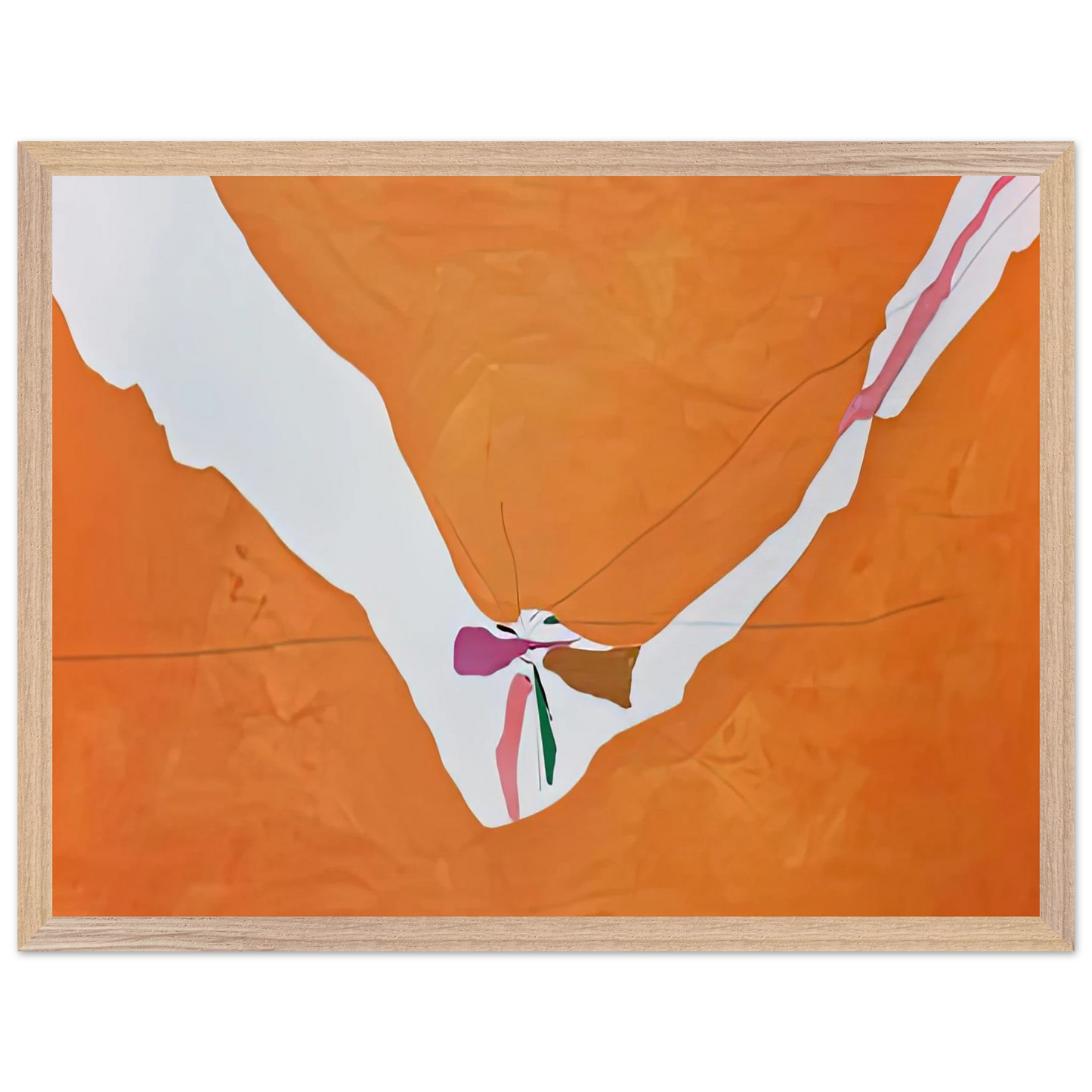 Helen Frankenthaler - Chairman of the Board, 1971- Wall Art - 30x40 cm / 12x16 inches - Premium Wooden Framed Poster With Fine Art Paper - Black frame