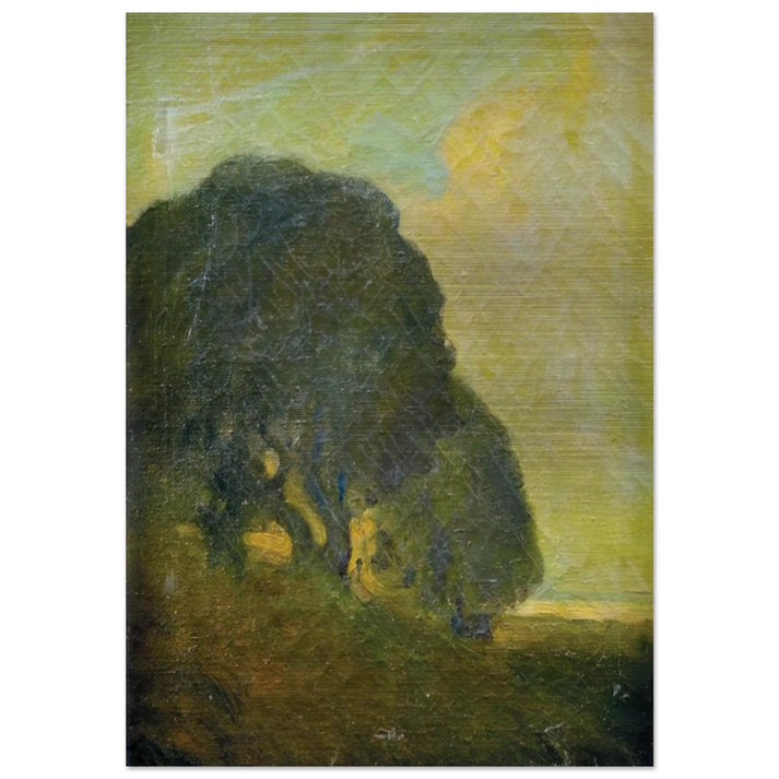 Landscape - Tonalism - Xavier Martinez Brushed Aluminum Print - 70x100 cm / 28x40 inches | Xavier Martinez Aluminum Print | Xavier Martinez Prints