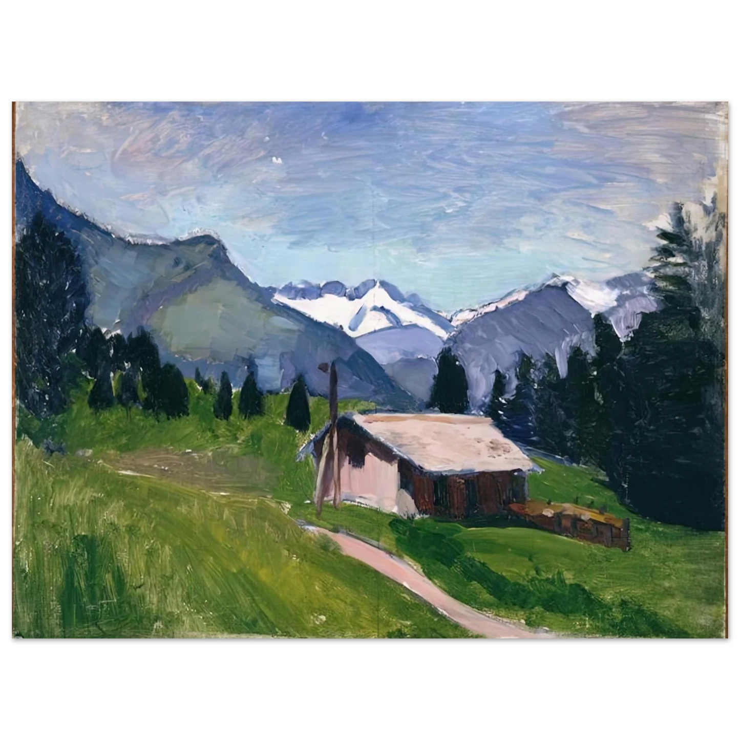 Henri Matisse - SAVOY ALPS 1901 Fine Art Poster - Default Title