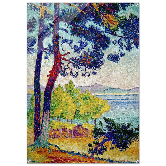 Afternoon at Pardigon, Var - Henri-Edmond Cross Acrylic Print - 70x100 cm / 28x40″ inches