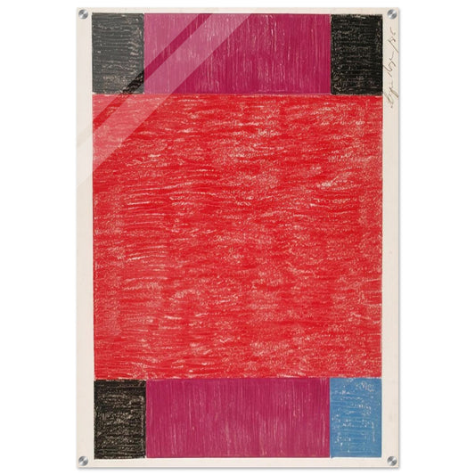 Drawing - 1985 - Lygia Pape Acrylic Print - 70x100 cm / 28x40″ inches | Lygia Pape Wall Art | Lygia Pape Prints