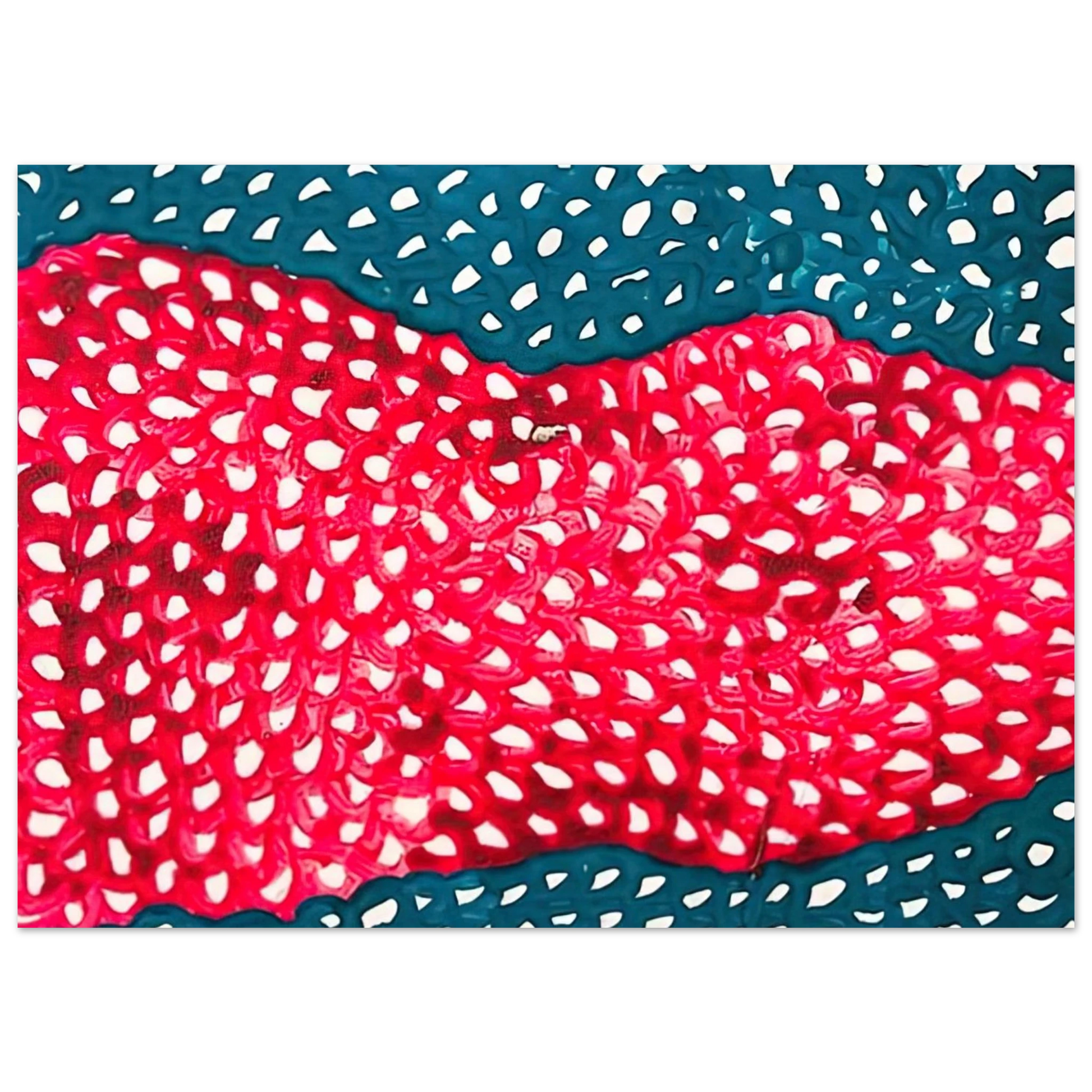 Yayoi Kusama - WAVES 1953 Fine Art Poster - 40x60 cm / 16x24 inches