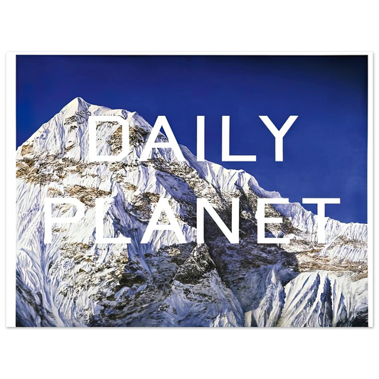 Edward Ruscha - DAILY PLANET 2003 Fine Art Poster - Default Title