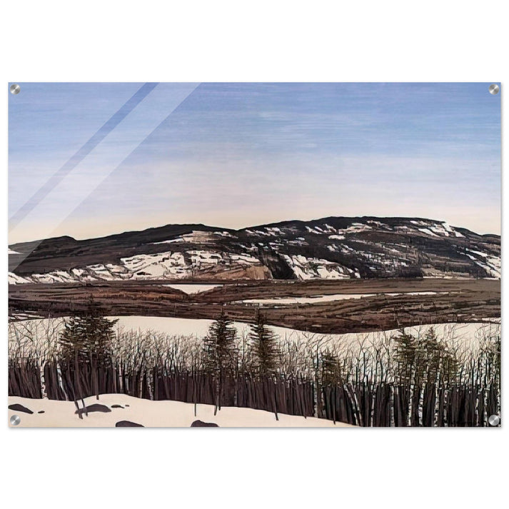 Hope to Megunticook - 1992 - Neil Welliver Acrylic Print - 70x100 cm / 28x40″ inches