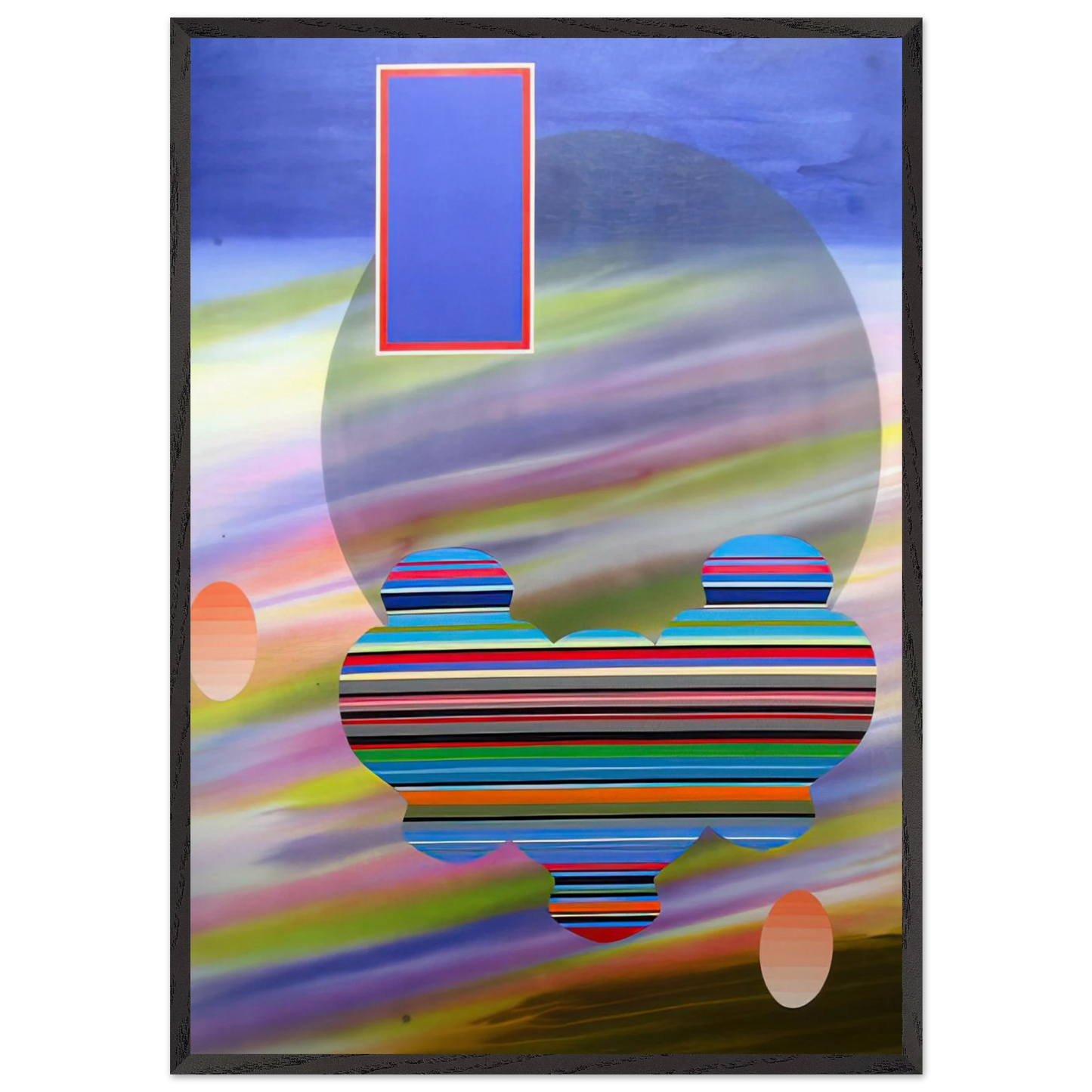 Mneme - 2006 - Stephen Mueller Framed Art Print – Black Wooden Frame - Default Title - -Framed Art Print