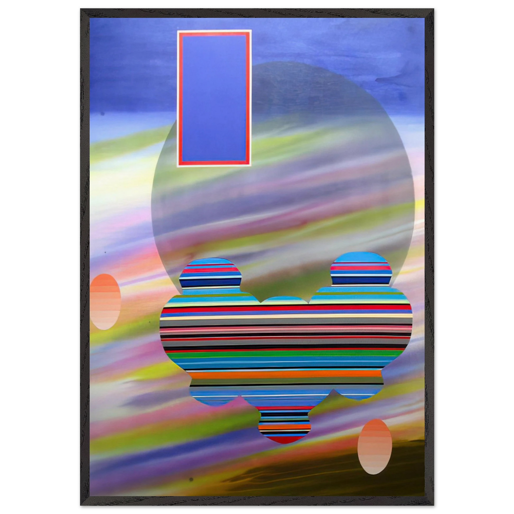 Mneme - 2006 - Stephen Mueller Framed Art Print – Black Wooden Frame - Default Title - -Framed Art Print