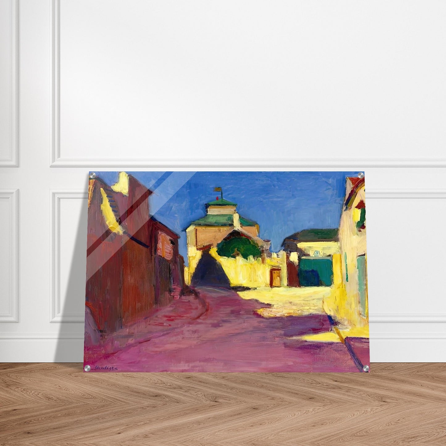 UNE RUE A ARCUEIL 1904 - Henri Matisse Acrylic Print - 70x100 cm / 28x40″ inches | Henri Matisse Wall Art | Henri Matisse Prints