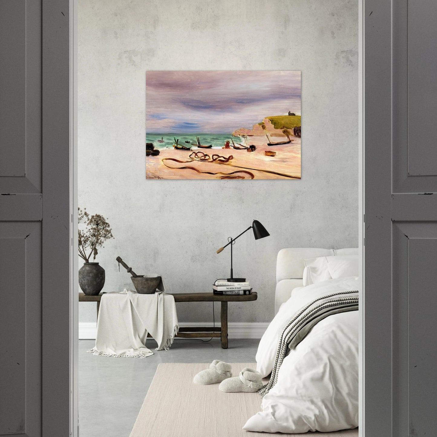 ROPES ON THE BEACH AT ETRETAT 1920 - Henri Matisse Brushed Aluminum Print - 70x100 cm / 28x40 inches | Henri Matisse Aluminum Print | Henri Matisse Prints