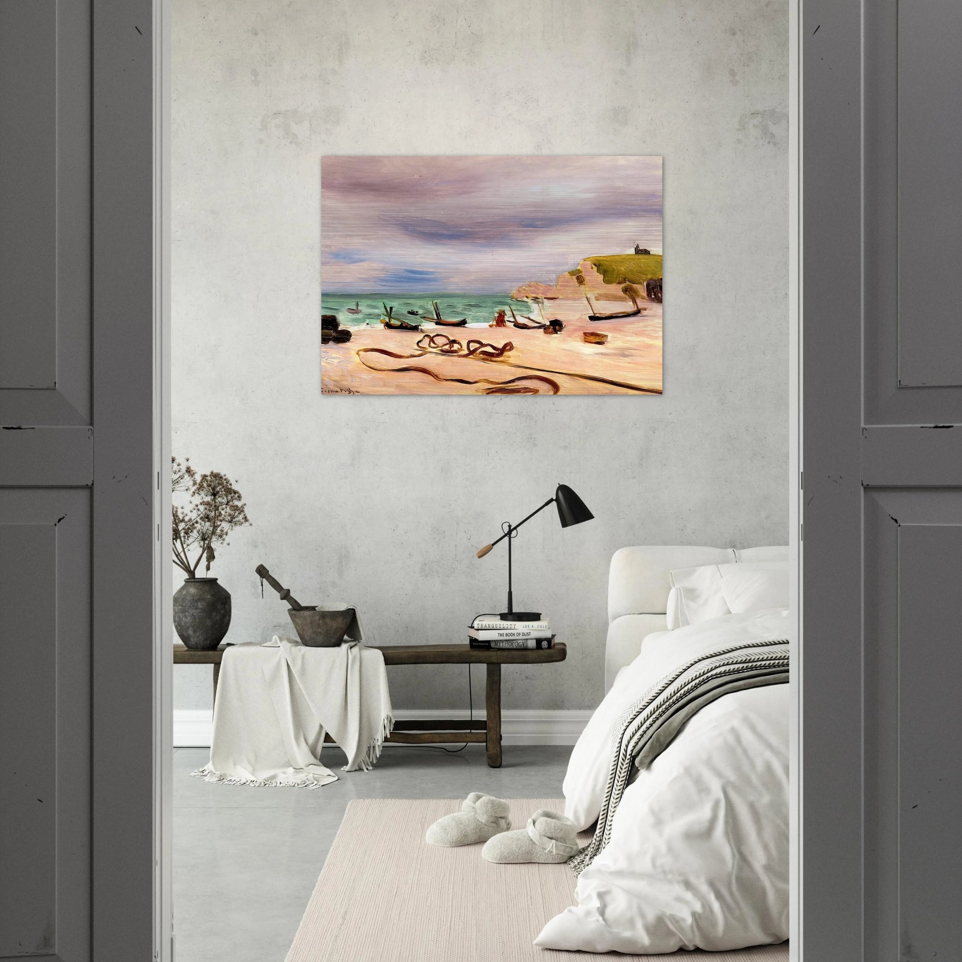 ROPES ON THE BEACH AT ETRETAT 1920 - Henri Matisse Brushed Aluminum Print - 70x100 cm / 28x40 inches | Henri Matisse Aluminum Print | Henri Matisse Prints