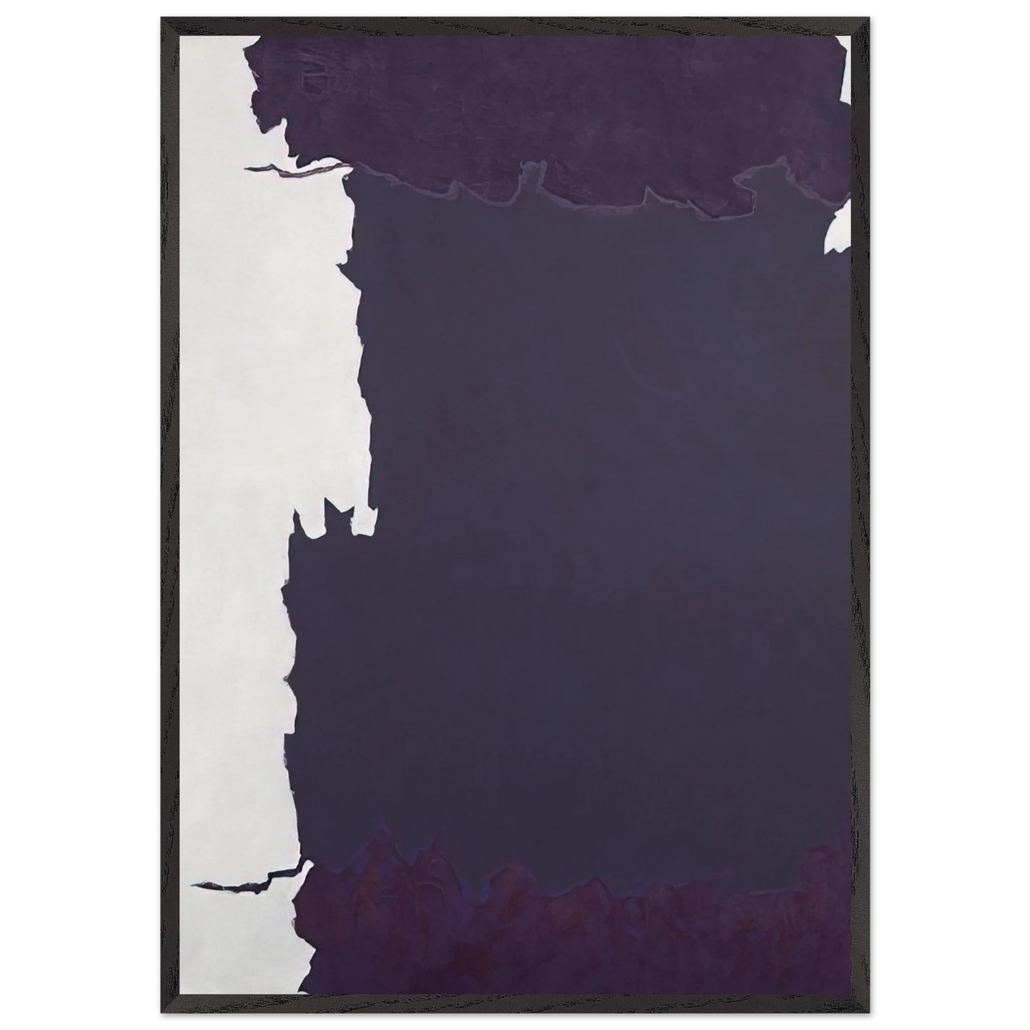 Infinity Field Creten Series Rizitika 4 - 1983 - Theodoros Stamos Framed Art Print – Black Wooden Frame - Default Title - -Framed Art Print