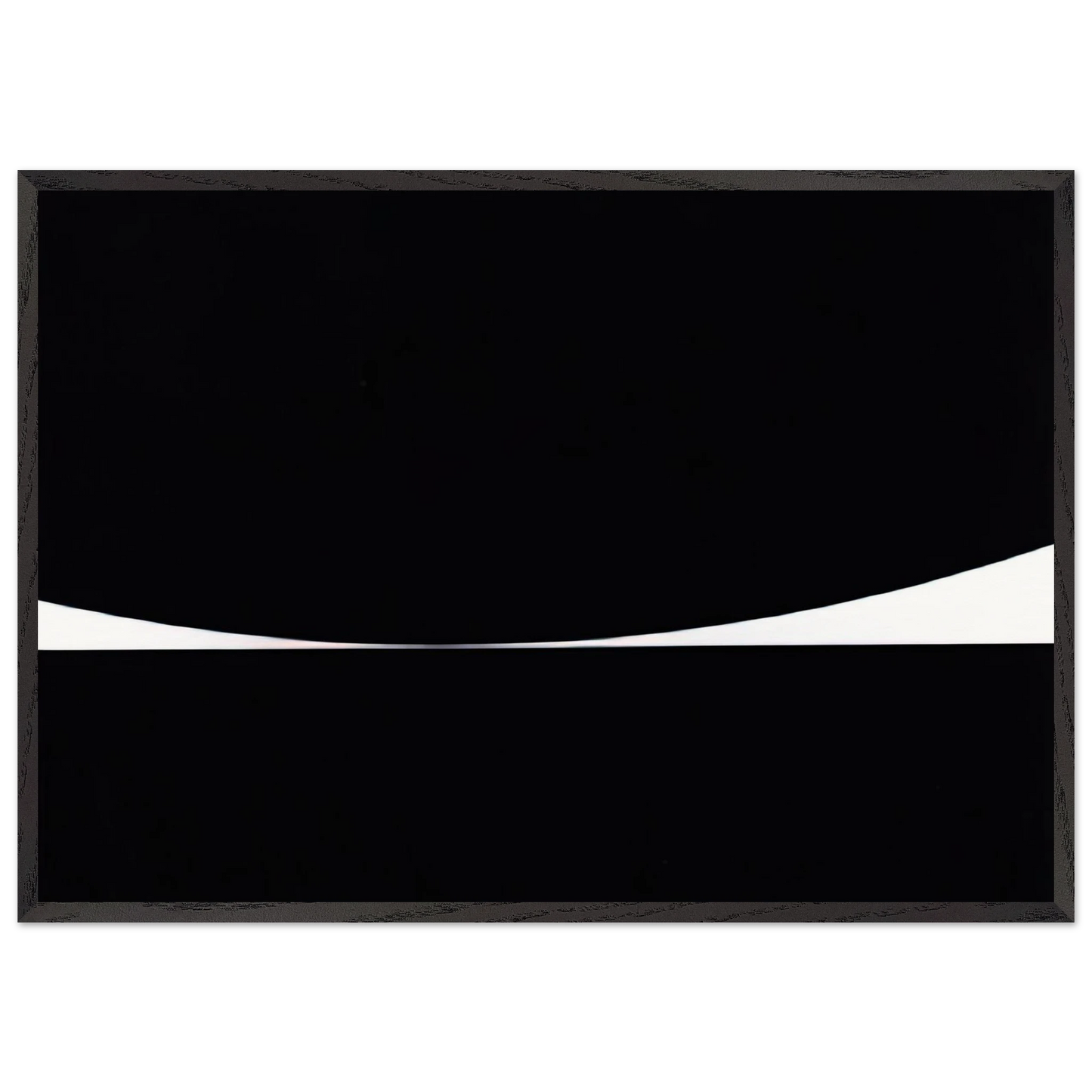 KISS 1961 - Bridget Riley Framed Art Print – Black Wooden Frame - Default Title - -Framed Art Print