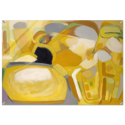 Desert Landscape - 1951 - John Ferren Acrylic Print - 70x100 cm / 28x40″ inches | John Ferren Wall Art | John Ferren Prints