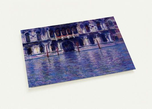 Palazzo Contarini By claude monet Pack of 10 Post Cards | claude monet Post Cards | A6 (10.5 x 14.8 cm) - 4.1 x 5.8 inches