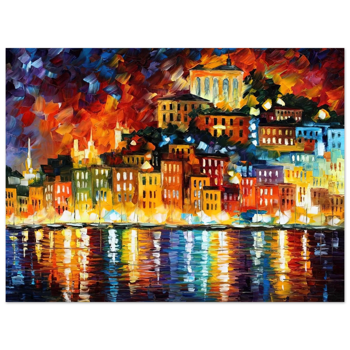 Leonid Afremov - Leonid Afremov Fine Art Poster - 13x18 cm / 5x7 inches