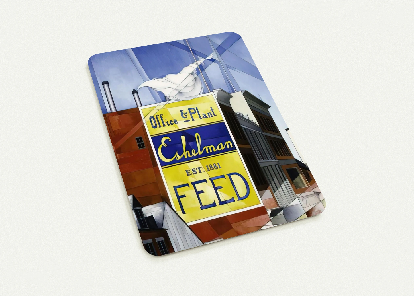 Buildings, Lancaster - 1930 By Charles Demuth Pack of 10 Post Cards | Charles Demuth Post Cards | A6 (10.5 x 14.8 cm) - 4.1 x 5.8 inches