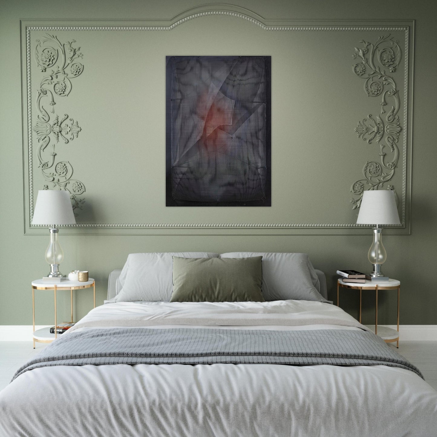 Espejo Sonámbulo - 1989 - Manuel Rivera Brushed Aluminum Print - 70x100 cm / 28x40 inches | Manuel Rivera Aluminum Print | Manuel Rivera Prints