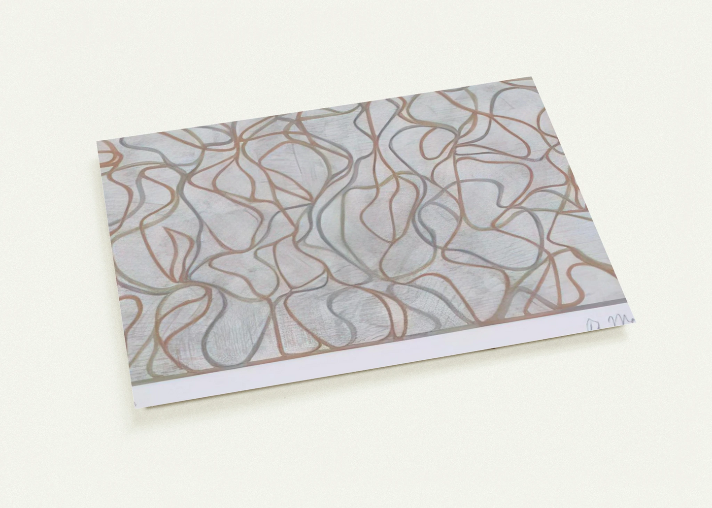 Distant Muses - 2000 By Brice Marden Pack of 10 Post Cards | Brice Marden Post Cards | A6 (10.5 x 14.8 cm) - 4.1 x 5.8 inches