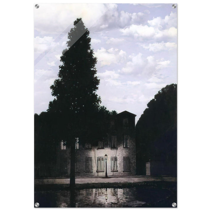 THE EMPIRE OF LIGHTS 1954 - Rene Magritte Acrylic Print - 70x100 cm / 28x40″ inches | Rene Magritte Wall Art | Rene Magritte Prints