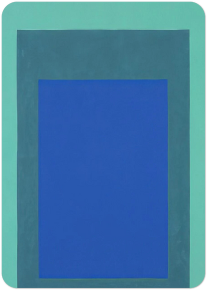 HOMAGE TO THE SQUARE 1976 By Josef Albers Pack of 10 Post Cards | Josef Albers Post Cards | A6 (10.5 x 14.8 cm) - 4.1 x 5.8 inches