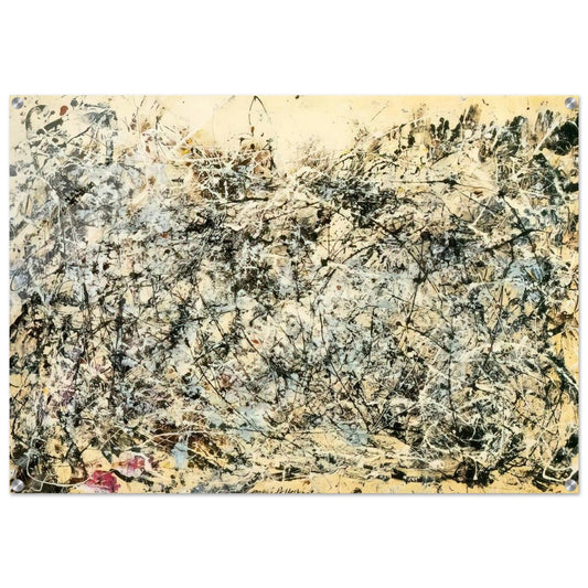 NO 1 1948 - Jackson Pollock Acrylic Print - 70x100 cm / 28x40″ inches