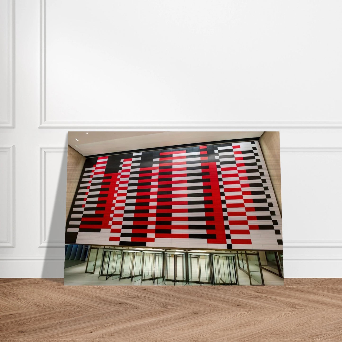 MANHATTAN 1963 - Josef Albers Brushed Aluminum Print - 70x100 cm / 28x40 inches | Josef Albers Aluminum Print | Josef Albers Prints