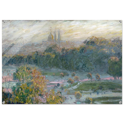 The Tuileries Study - claude monet Acrylic Print - 70x100 cm / 28x40″ inches