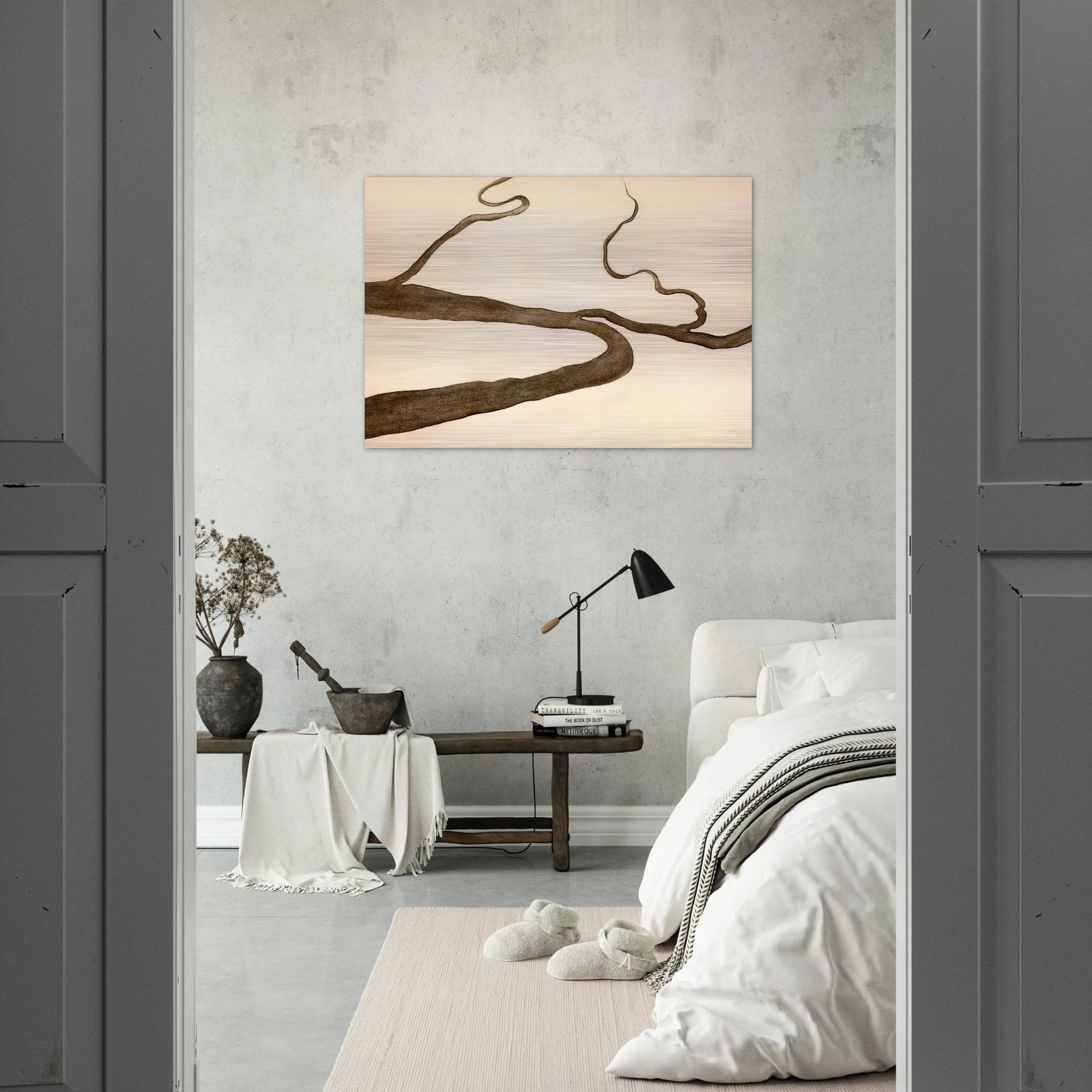Drawing IX - Georgia O'Keeffe Brushed Aluminum Print - 70x100 cm / 28x40 inches | Georgia O'Keeffe Aluminum Print | Georgia O'Keeffe Prints