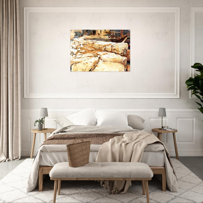 San Vigilio - John Singer Sargent Acrylic Print - 70x100 cm / 28x40″ inches | John Singer Sargent Wall Art | John Singer Sargent Prints