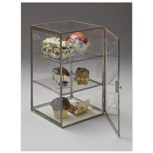 Claes Oldenburg - PASTRY CASE 1961 Fine Art Poster - Default Title