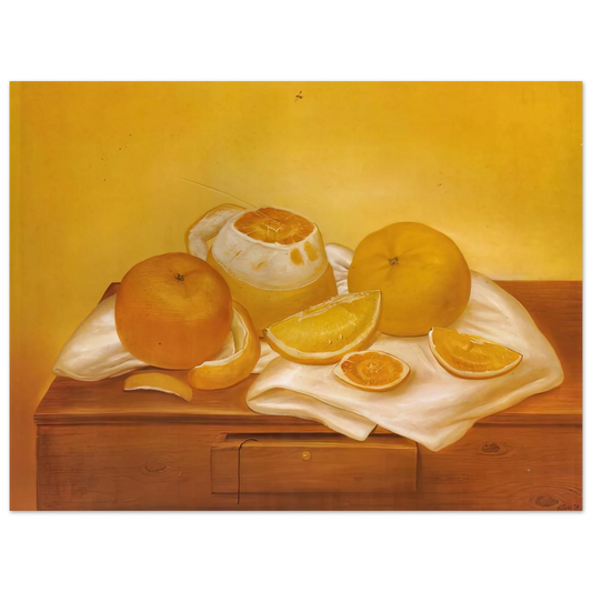Fernando Botero - ORANGES Fine Art Poster - Default Title