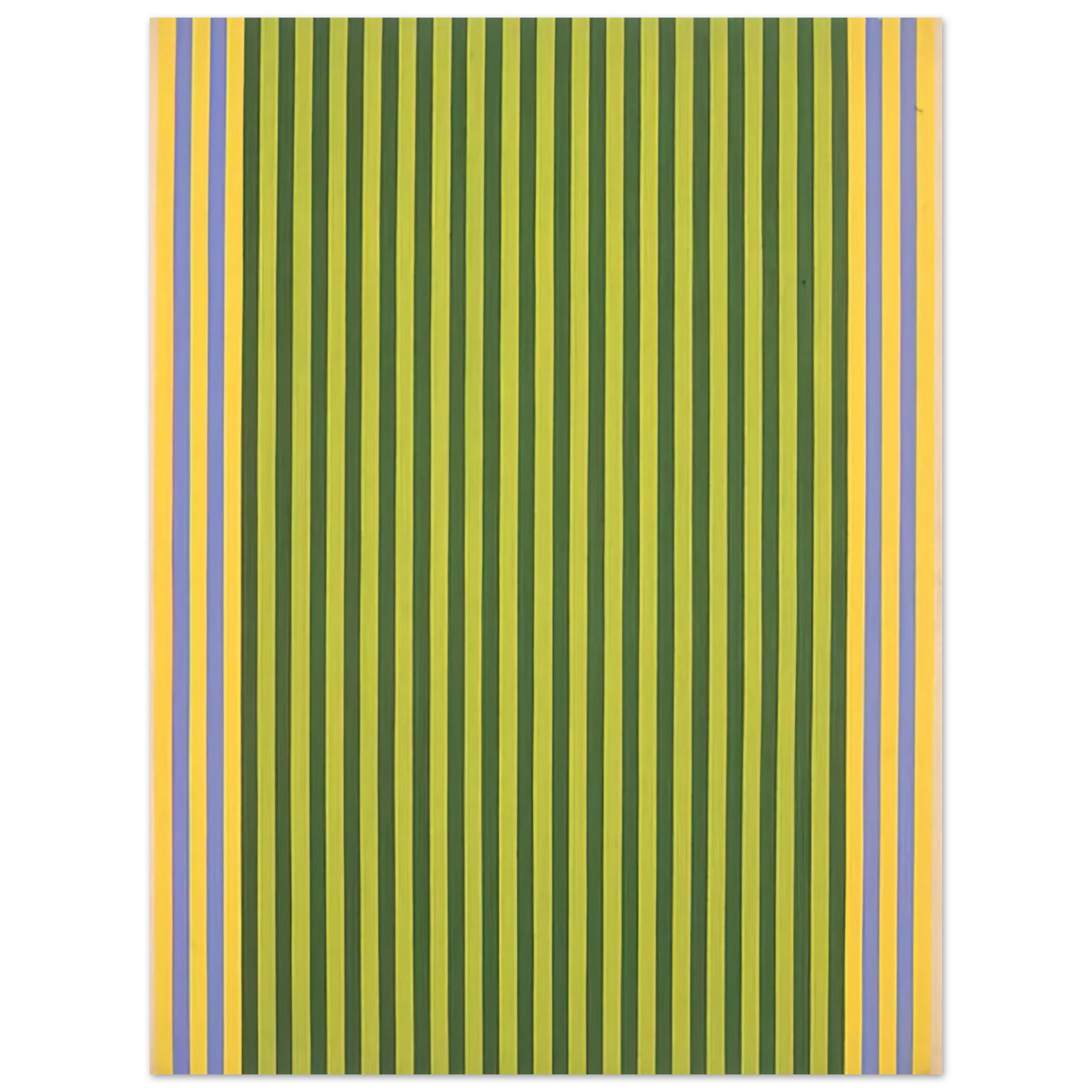 Gene Davis - LimelightSounds of Grass - 1960 Fine Art Poster - Default Title